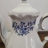 Cafetière Winterling fleurs bleus