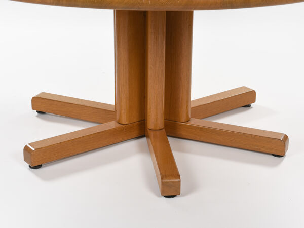table En Bois Massif / Solid Wood Dining table, Circa 1970