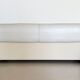 Cini Boeri for Knoll Three Seater Sofa 'Brigadier' in White Leather, 1970s