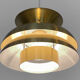 Layered pendant light by Vitrika, Denmark 1970s