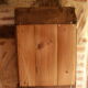 Oak mirror 52x86cm