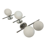 Vintage Ball wall lights, 1970s, set of 3