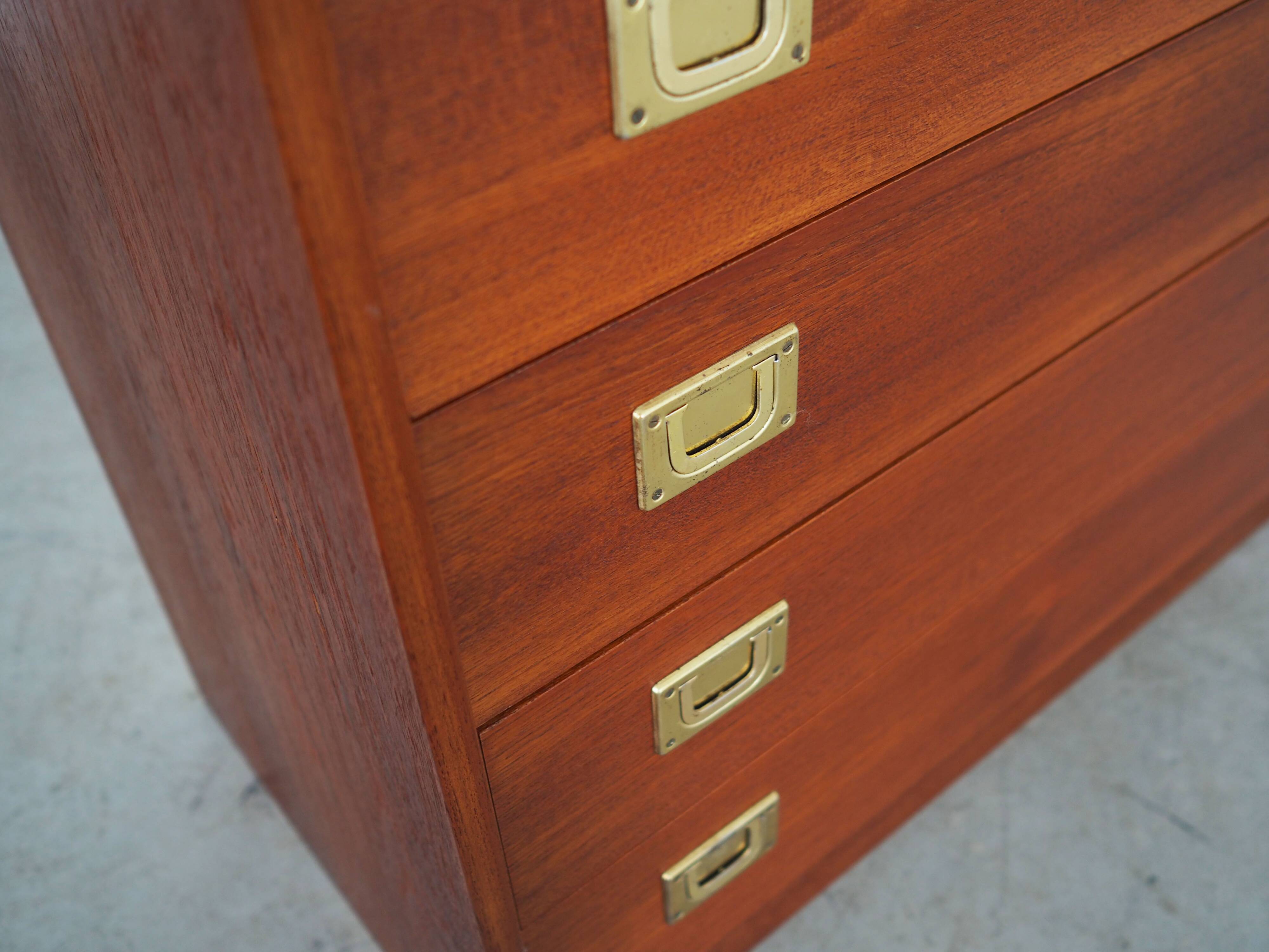 Teak chest of drawers, Danish design, 1960s, production: Denmark