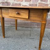 Alsatian farmhouse table Louis XVI walnut