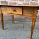 Table de ferme alsacienne Louis XVI noyer