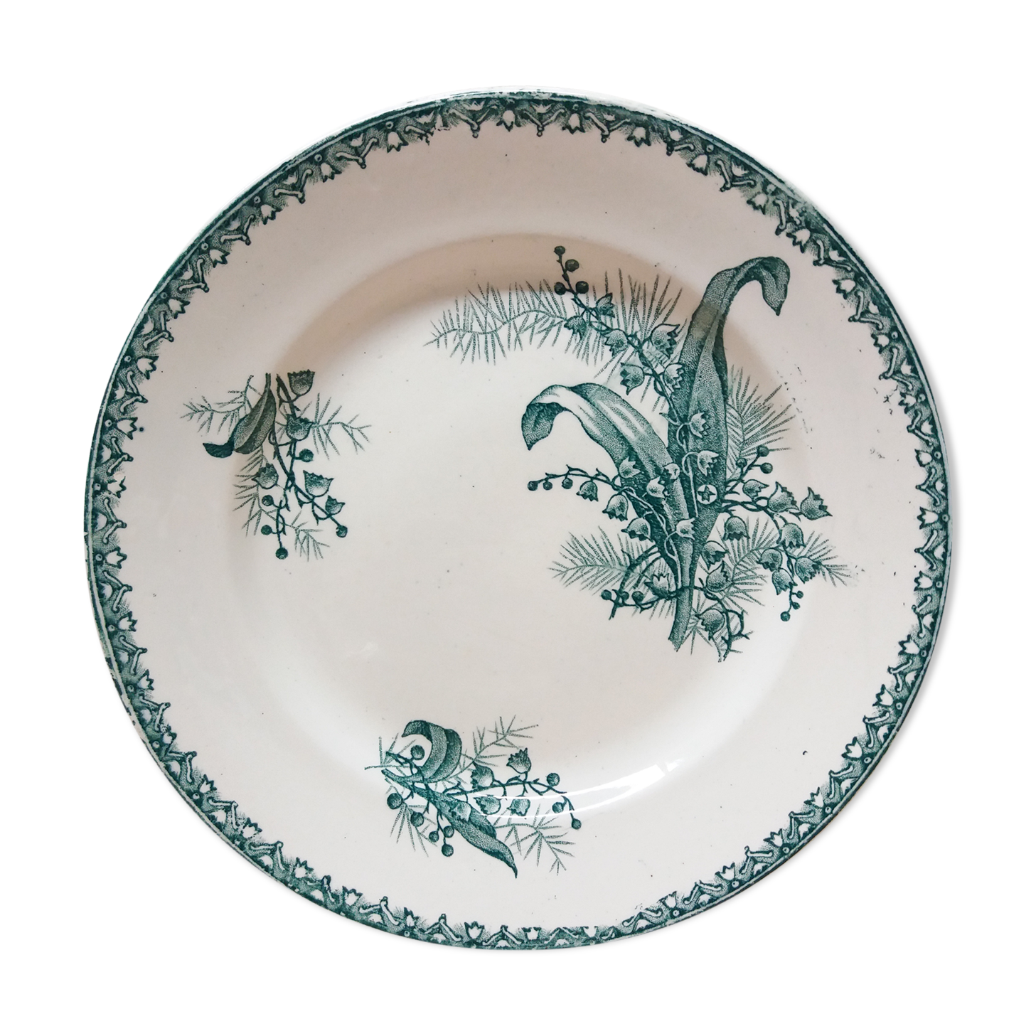 Flat plate Iron Earth Muguet