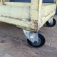 Renault workshop trolley from the 1950s, industrial spirit and original patina.