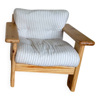 Wooden armchair