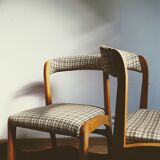 Chaises Baumann Gondole paire vintage