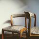 Chaises Baumann Gondole paire vintage