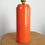 Ceramic lamp stand, orange