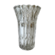 Large cut crystal vase