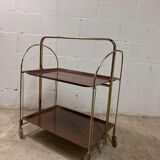 Vintage folding bar cart / tea trolley