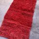 Moroccan rug Beni M'Guild red - 94 x 254 cm
