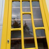 Glass-glazed Parisian wardrobe 1950