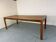 Large teak dining table in mid-century Danish style from the 1960s.
