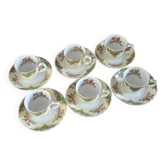 6 cups and 6 saucers w. h. grindley & co.