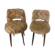 Lot de 2 chaises moumoute