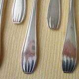 Set of 12 sfam silver metal table forks