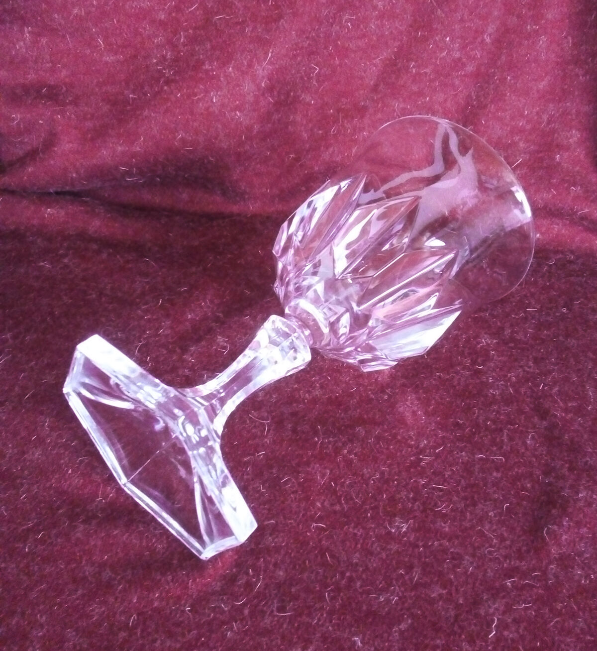 Set de 6 verres à eau cristal d'Arques - Chaumont