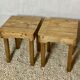 Paire de tabourets