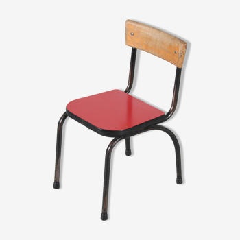 1950s children chair by Willy van der Meeren for Tubax, Belgium