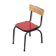 Chaise pour enfants des années 1950 par Willy van der Meeren pour Tubax, Belgique