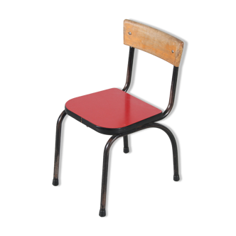 1950s children chair by Willy van der Meeren for Tubax, Belgium