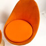 Börje johanson (20th century) johanson design editor pair of chairs of the “venus” model