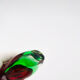Murano Soliflore Vase - Flavio Poli - Sommerso Red Green 19cm