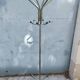 Vintage chrome coat rack