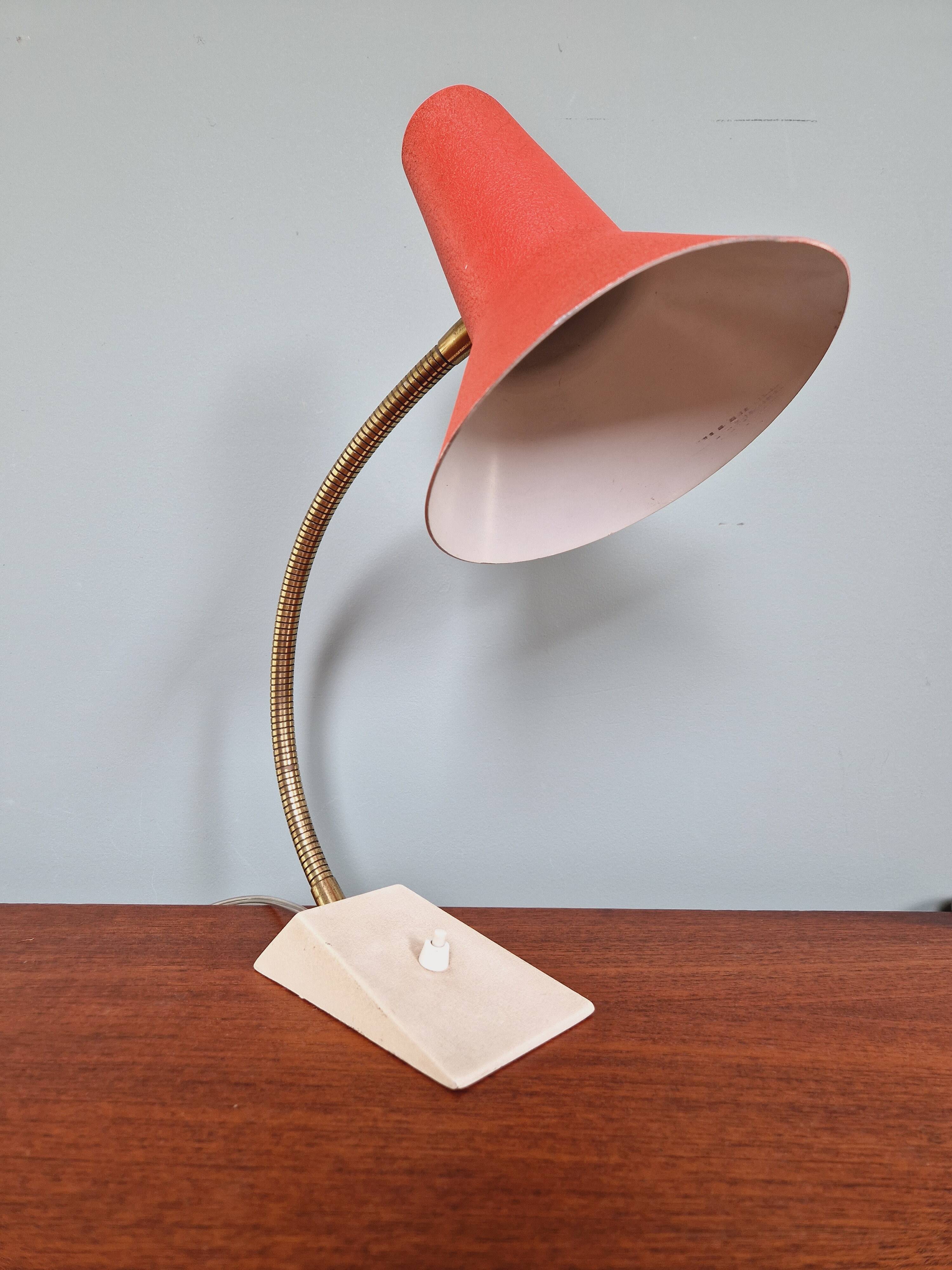 Vintage metal desk lamp, SIS (Germany), 1960s