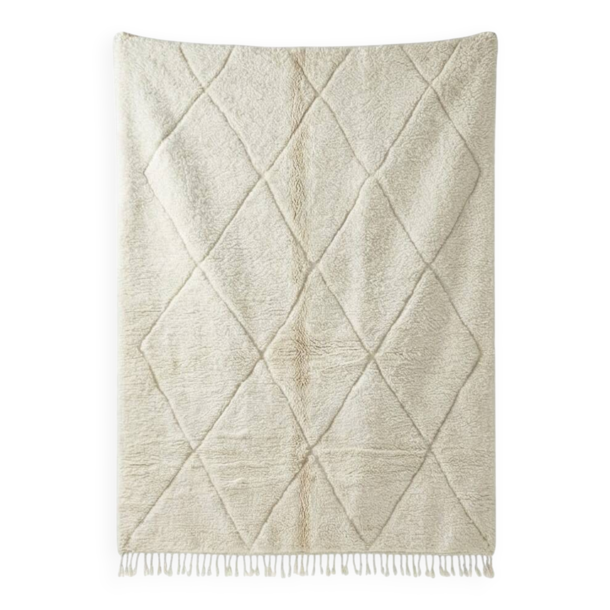 Grand tapis marocain à losanges 300x400 cm