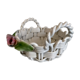 Braided ceramic dish