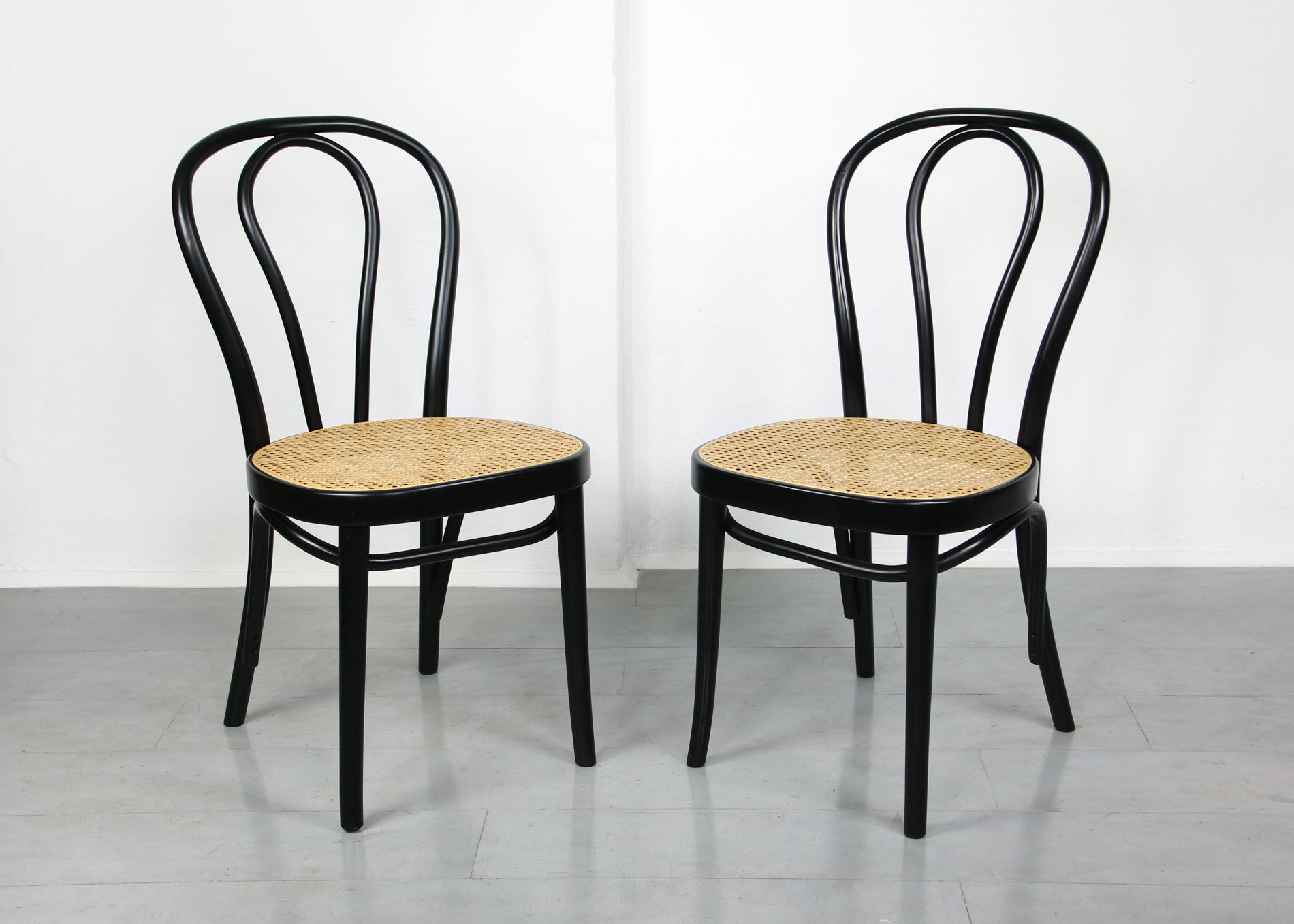 Bentwood and cane chair