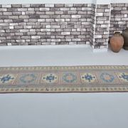 Tapis coureur Oushak vintage sku 3540