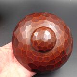 Wooden box- Decoration of cut sides - circa 1950