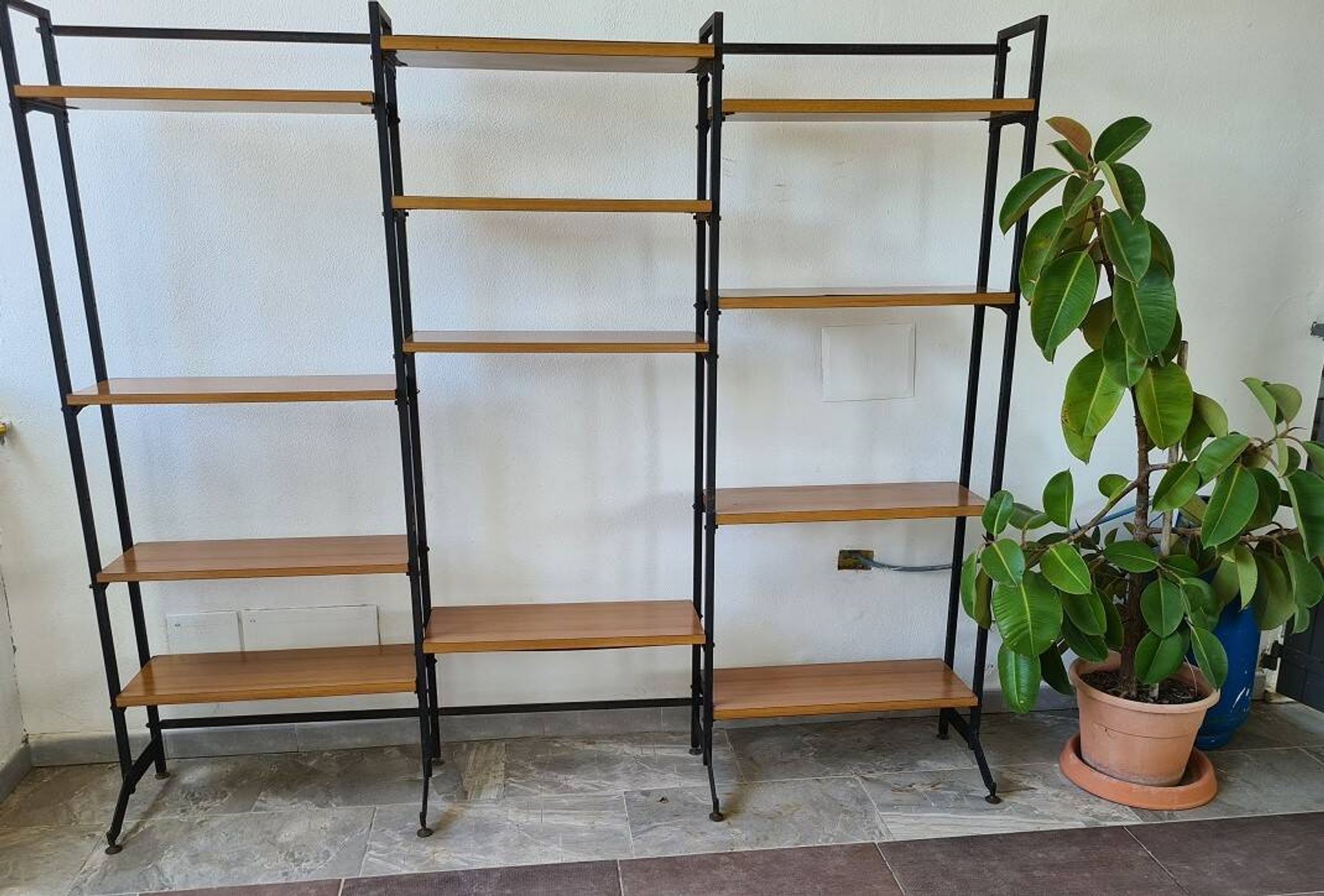Mid Century Italian Design Wall Units Tall