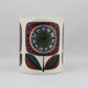 Mug ceramic, Western Germany flower pattern