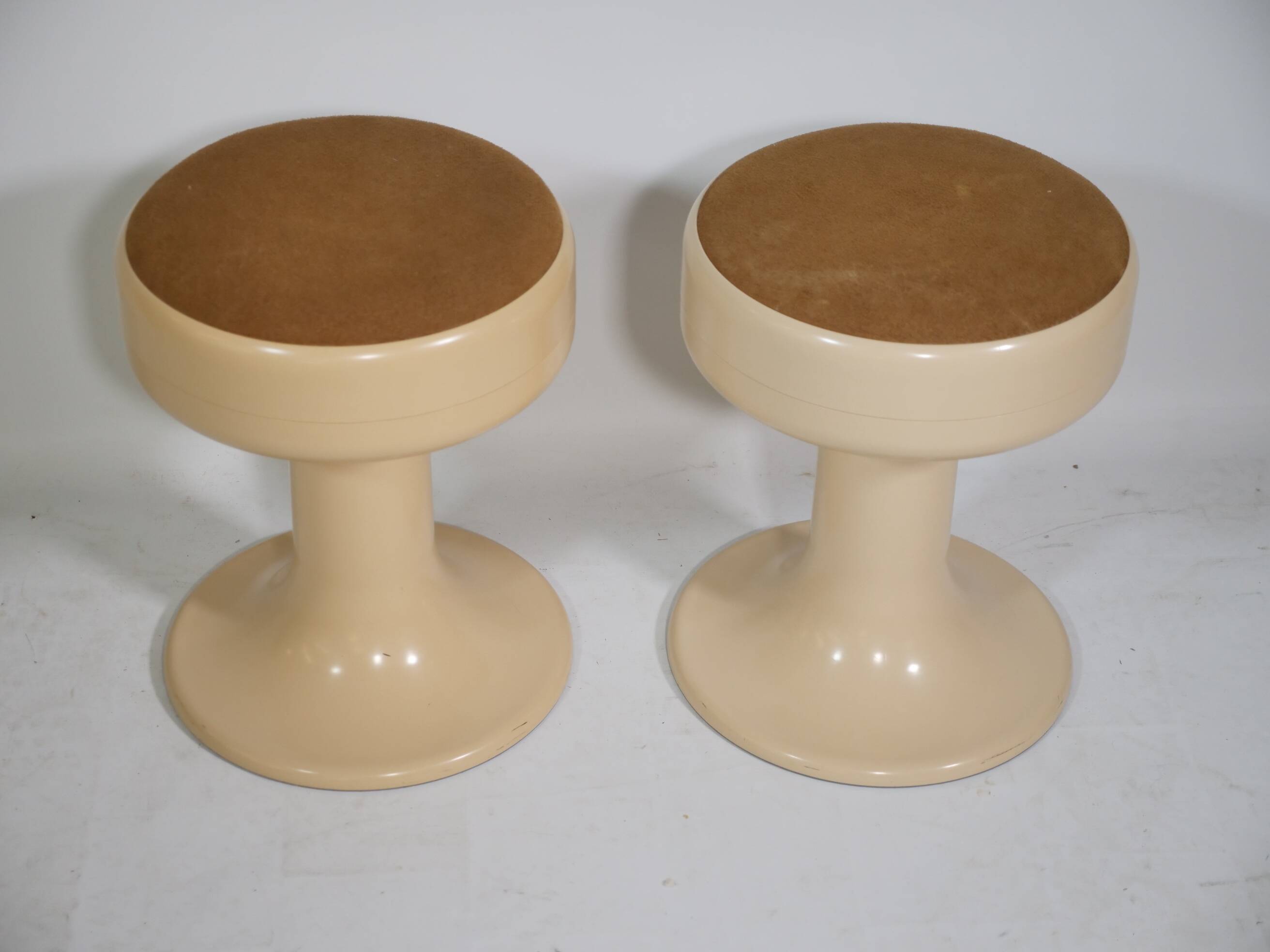 Space Age Design tulip foot stool Tulip, set of 2, 70s