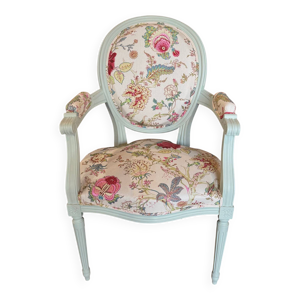 fauteuil médaillon Louis