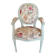 Louis XVI medallion armchair – traditional upholstery