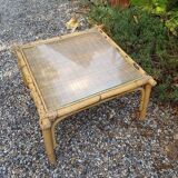 Bamboo coffee table from the 70/80