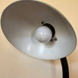 Green Aluminor articulated desk lamp from the 70s