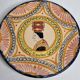 Pair of decorative plates Henriot Quimper, Soulac design, 1973, 18 cm