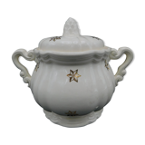 Sugar pot Sarreguemines