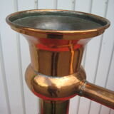 Copper fountain inside