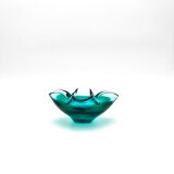 Murano Sommerso bowl - Flavio Poli - Sapphire Blue & Emerald