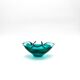Murano Sommerso bowl - Flavio Poli - Sapphire Blue & Emerald