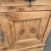 18th-century stripped buffet in solid walnut